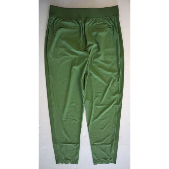 Athleta 198671-40 Women's Sz 8/Tall Green Brooklyn Mid-Rise Ankle Pants - Picture 2 of 12